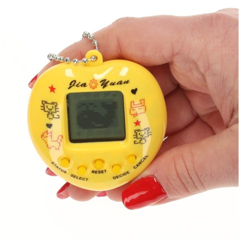 Zabawka Tamagotchi elektroniczna gra 49w1 żółte Zabawka Tamagotchi elektroniczna gra 49w1 żółte