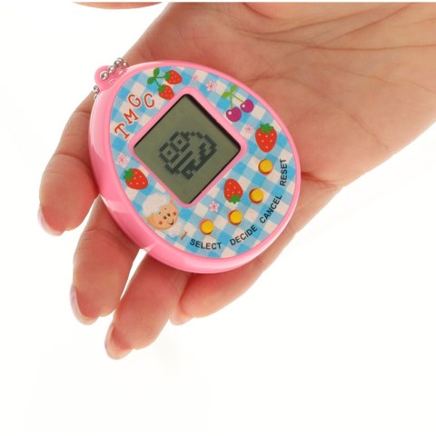 Zabawka Tamagotchi elektroniczna gra jajko różowe Zabawka Tamagotchi elektroniczna gra jajko różowe