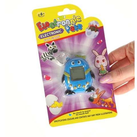 Zabawka Tamagotchi elektroniczna gra zwierzątko niebieskie Zabawka Tamagotchi elektroniczna gra zwierzątko niebieskie