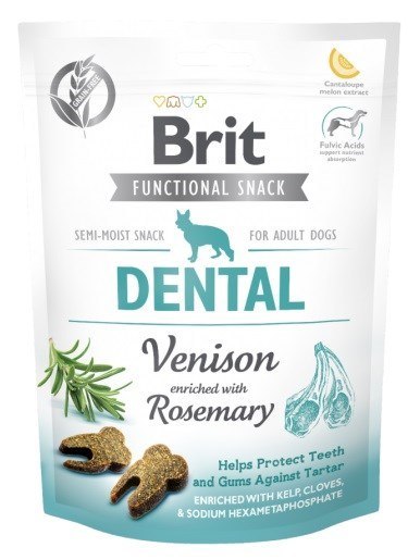 Brit Care Dog Functional Snack DENTAL VENISON 150g Brit Care Dog Functional Snack DENTAL VENISON 150g