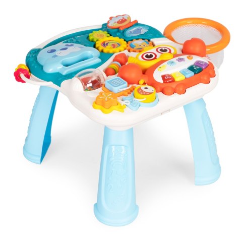 Pchacz edukacyjny 2w1 stolik edukacyjny dla dzieci +12m Pchacz edukacyjny 2w1 stolik edukacyjny dla dzieci +12m