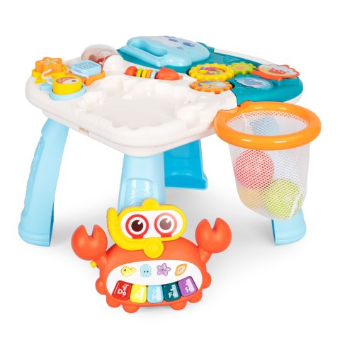 Pchacz edukacyjny 2w1 stolik edukacyjny dla dzieci +12m Pchacz edukacyjny 2w1 stolik edukacyjny dla dzieci +12m