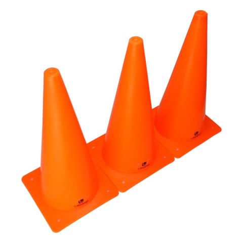 Pachołek treningowy pełny 38 cm pomarańczowy Legend Pachołek treningowy pełny 38 cm pomarańczowy Legend