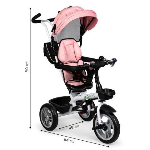 Rowerek Trójkołowy obracany ECOTOYS Rowerek Trójkołowy obracany ECOTOYS