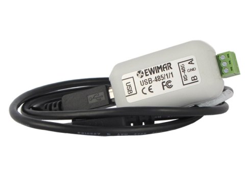 Konwerter sygnału RS-485 na USB EWIMAR USB-485/1/1 Konwerter sygnału RS-485 na USB EWIMAR USB-485/1/1