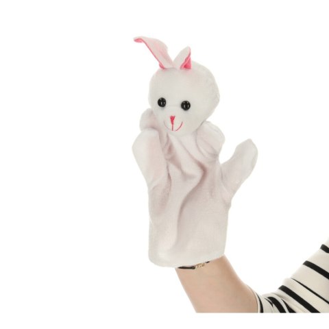 Pacynka pluszowa maskotka na rękę kukiełka królik