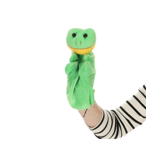 Pacynka pluszowa maskotka na rękę kukiełka żabka Pacynka pluszowa maskotka na rękę kukiełka żabka