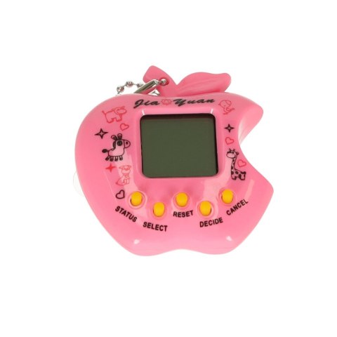 Zabawka Tamagotchi elektroniczna gra jabłko różowe Zabawka Tamagotchi elektroniczna gra jabłko różowe