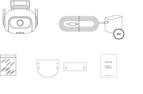 Kamera IP IMILAB CMSXJ55A EC5 Floodlight 3MP/2K IP66 Kamera IP IMILAB CMSXJ55A EC5 Floodlight 3MP/2K IP66