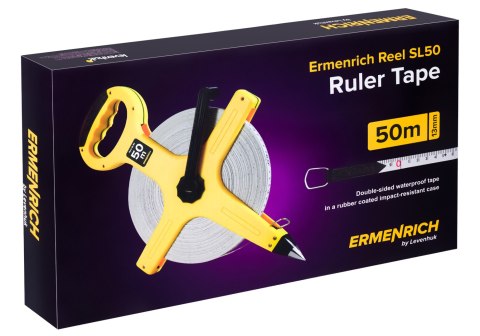 Taśma miernicza Ermenrich Reel SL50 Taśma miernicza Ermenrich Reel SL50