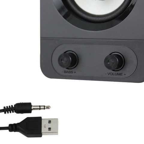 ESPERANZA GŁOŚNIKI 2.1 USB LED RAINBOW SOPRANO EGS107 ESPERANZA GŁOŚNIKI 2.1 USB LED RAINBOW SOPRANO EGS107