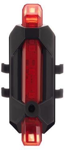 Lampka rowerowa LED USB + tylne światło 15914 - uniwersalny Trizand Lampka rowerowa LED USB + tylne światło 15914 - uniwersalny Trizand