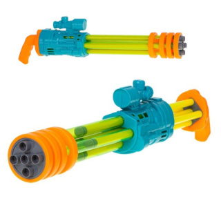 Pistolet na wodę broń wodna 56cm niebieski