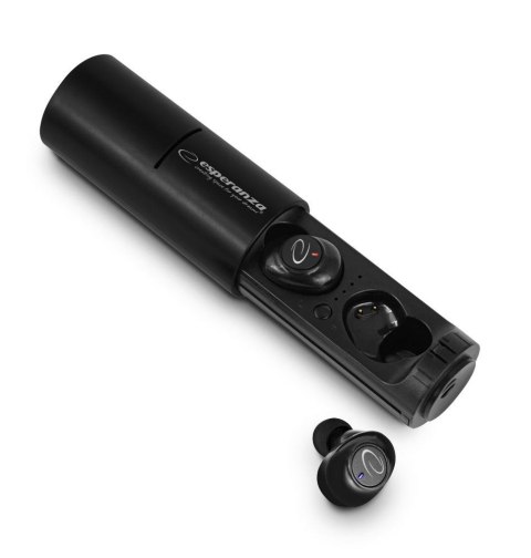 Słuchawki z mikrofonem Esperanza TWS LAUREL EH227K bluetooth douszne Słuchawki z mikrofonem Esperanza TWS LAUREL EH227K bluetooth douszne