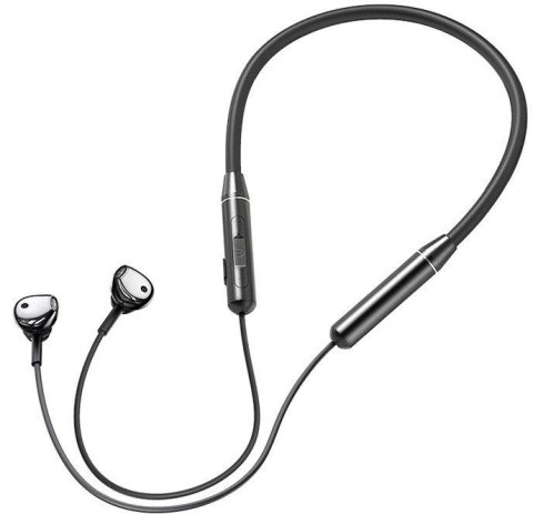 Joyroom bezprzewodowe słuchawki sportowe bluetooth neckband czarny (JR-D6) Joyroom bezprzewodowe słuchawki sportowe bluetooth neckband czarny (JR-D6)