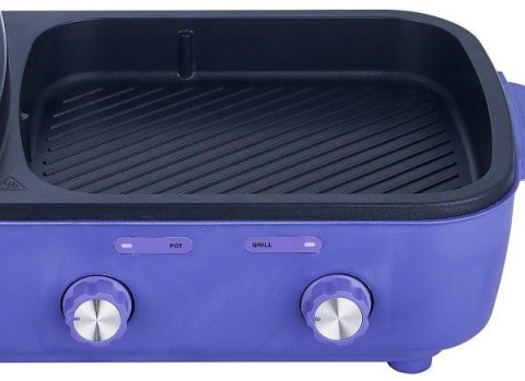 Wielofunkcyjna kuchenka elektryczna z grillem 2w1 1600W Heckermann® R40-2