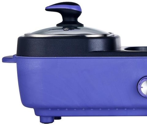 Wielofunkcyjna kuchenka elektryczna z grillem 2w1 1600W Heckermann® R40-2