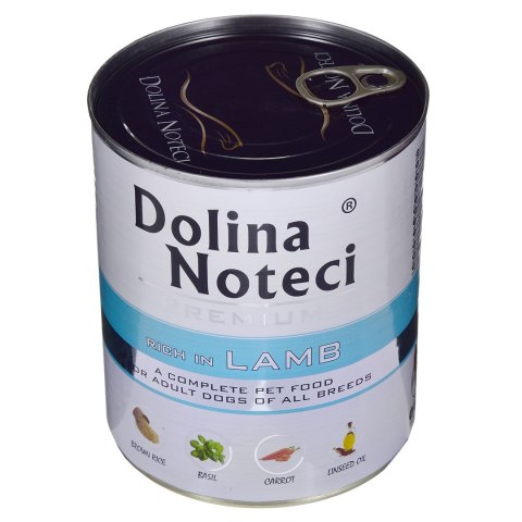 DOLINA NOTECI Premium bogata w jagnięcinę - mokra karma dla psa - 800g DOLINA NOTECI Premium bogata w jagnięcinę - mokra karma dla psa - 800g