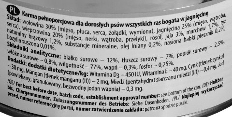 DOLINA NOTECI Premium bogata w jagnięcinę - mokra karma dla psa - 800g DOLINA NOTECI Premium bogata w jagnięcinę - mokra karma dla psa - 800g