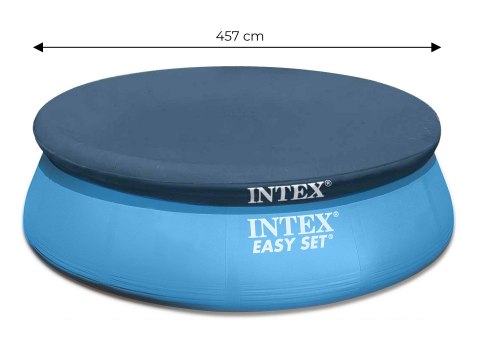 POKRYWA NA BASEN 457CM MATA PLANDEKA 28023 INTEX