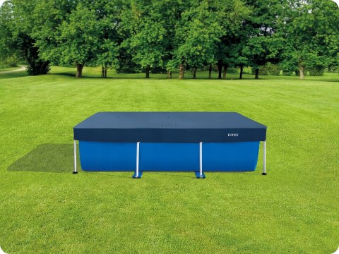 POKRYWA PLANDEKA MATA DO BASENU STELAŻOWEGO 2,6X1,6M INTEX 28036