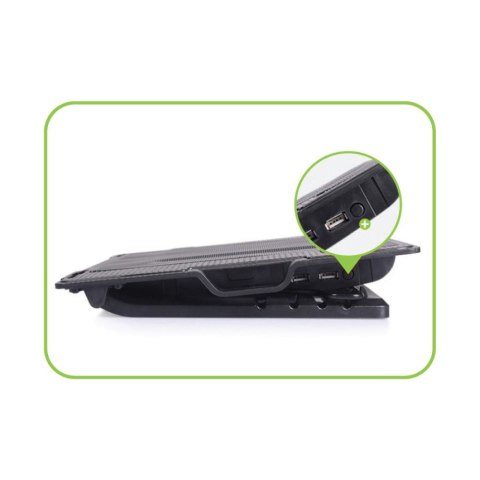 TECHLY PODSTAWKA CHŁODZĄCA WENTYLATOR POD LAPTOPA TECHLY PODSTAWKA CHŁODZĄCA WENTYLATOR POD LAPTOPA