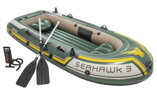 PONTON SEAHAWK 3 OS POMPKA + 2WIOSŁA INTEX 68380