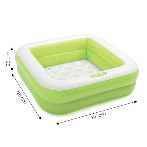 Basen brodzik dla dzieci pompowany 57100 Zielony - INTEX