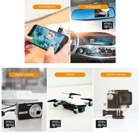 Karta pamięci Imou micro SD ST2-32-S1 32GB Karta pamięci Imou micro SD ST2-32-S1 32GB