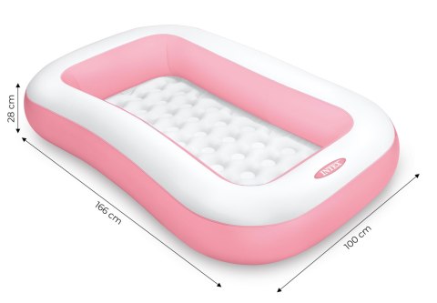 Dmuchany basen dla dzieci brodzik 166x100cm INTEX Dmuchany basen dla dzieci brodzik 166x100cm INTEX