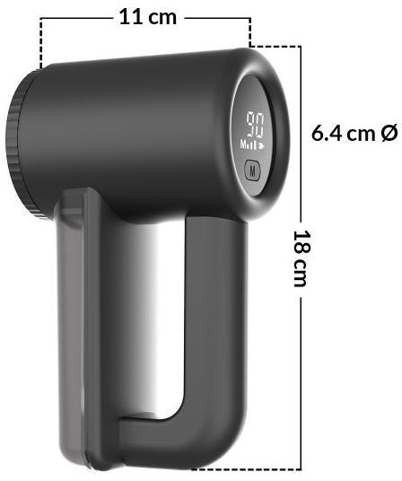Golarka do ubrań tkanin zmechaceń Heckermann® BL560 Golarka do ubrań tkanin zmechaceń Heckermann® BL560