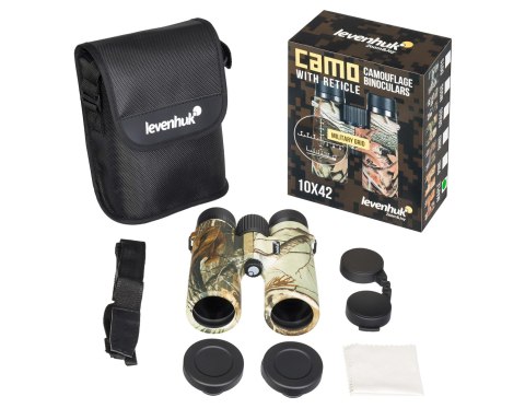 Lornetka Levenhuk Camo Maple 10x42 z celownikiem
