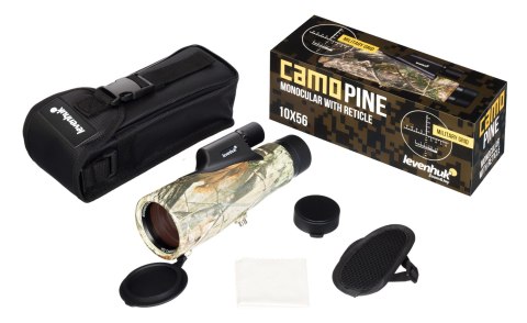 Monokular Levenhuk Camo Pine 10x56 z celownikiem