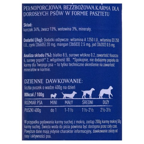 Butcher's Original Tripe Mix ze żwaczem pasztet 400g Butcher's Original Tripe Mix ze żwaczem pasztet 400g