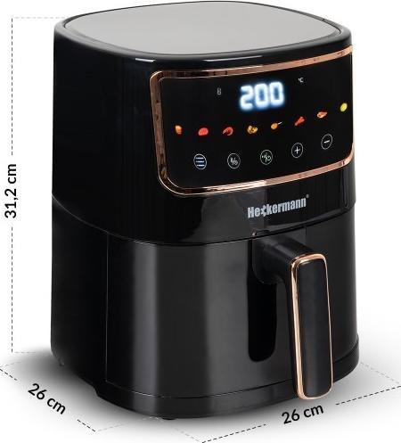 FRYTKOWNICA BEZTŁUSZCZOWA FRYTOWNICA 1800W 4,7L FRYTKOWNICA BEZTŁUSZCZOWA FRYTOWNICA 1800W 4,7L