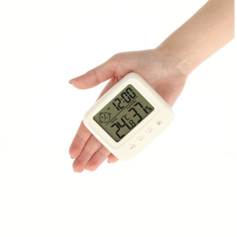 Higrometr zegar termometr pokojowy wilgotnościomierz LCD Higrometr zegar termometr pokojowy wilgotnościomierz LCD