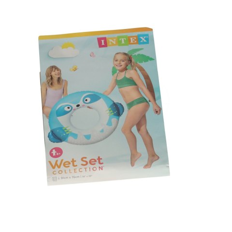 INTEX 59266 Koło do pływania zwierzak niebieski
