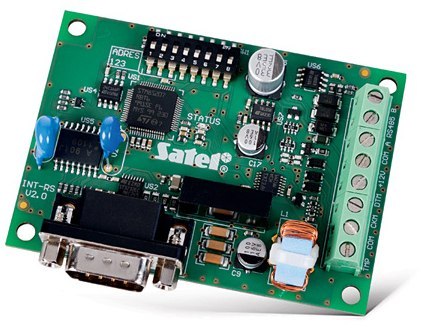 INTERFEJS SATEL RS-232/485 DO INTEGRACJI SYST. INT-RS Plus INTERFEJS SATEL RS-232/485 DO INTEGRACJI SYST. INT-RS Plus