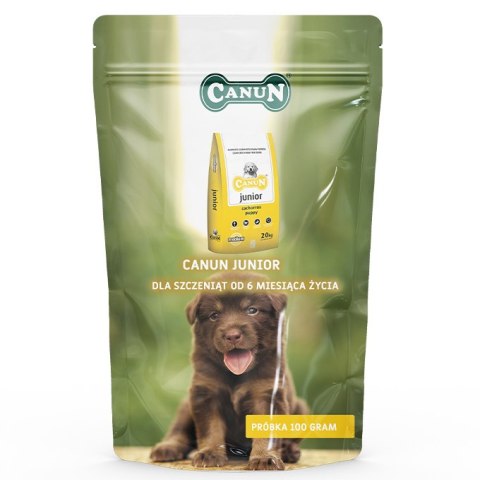 PRÓBKA Canun Junior dla młodych psów z kurczakiem(30%) - próbka 150g PRÓBKA Canun Junior dla młodych psów z kurczakiem(30%) - próbka 150g