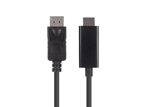 LANBERG KABEL DISPLAYPORT (M) V1.1->HDMI (M) 1.8M CA-DPHD-11CC-0018-BK LANBERG KABEL DISPLAYPORT (M) V1.1->HDMI (M) 1.8M CA-DPHD-11CC-0018-BK