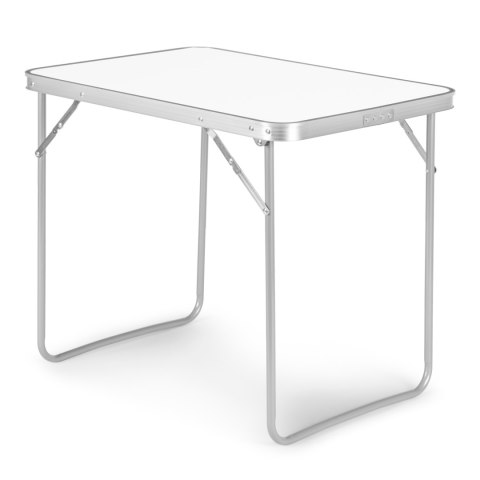 Stolik turystyczny stół piknikowy składany 70x50cm biały Stolik turystyczny stół piknikowy składany 70x50cm biały