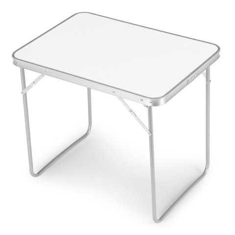 Stolik turystyczny stół piknikowy składany 70x50cm biały Stolik turystyczny stół piknikowy składany 70x50cm biały