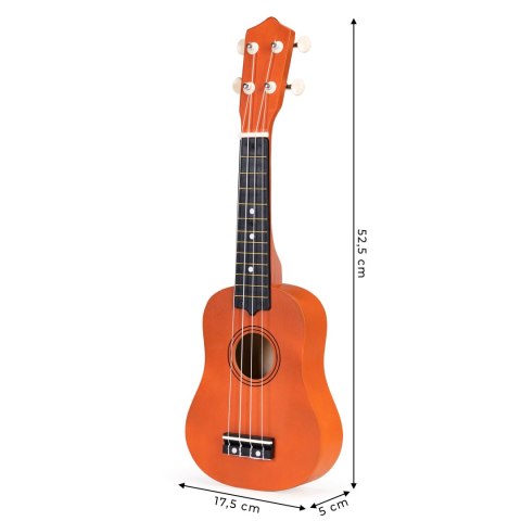 Gitara ukulele dla dzieci drewniana 4 struny nylonowe Gitara ukulele dla dzieci drewniana 4 struny nylonowe