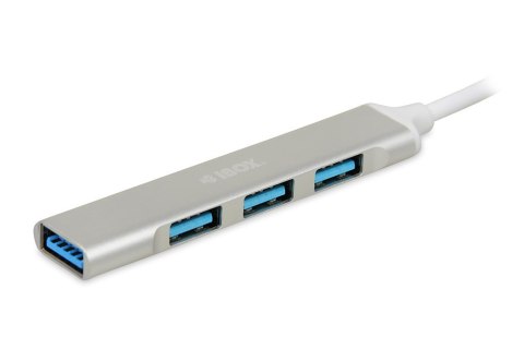 HUB I-BOX 4-PORTOWY USB3.0 + USB 2.0, SLIM HUB I-BOX 4-PORTOWY USB3.0 + USB 2.0, SLIM