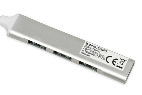 HUB I-BOX 4-PORTOWY USB3.0 + USB 2.0, SLIM HUB I-BOX 4-PORTOWY USB3.0 + USB 2.0, SLIM