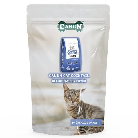 PRÓBKA Canun Cats Cocktail bogata w drób(25%) i olej rybny 150g PRÓBKA Canun Cats Cocktail bogata w drób(25%) i olej rybny 150g
