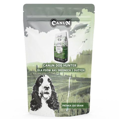 PRÓBKA Canun Dog Hunter dla psów aktywnych 150g PRÓBKA Canun Dog Hunter dla psów aktywnych 150g