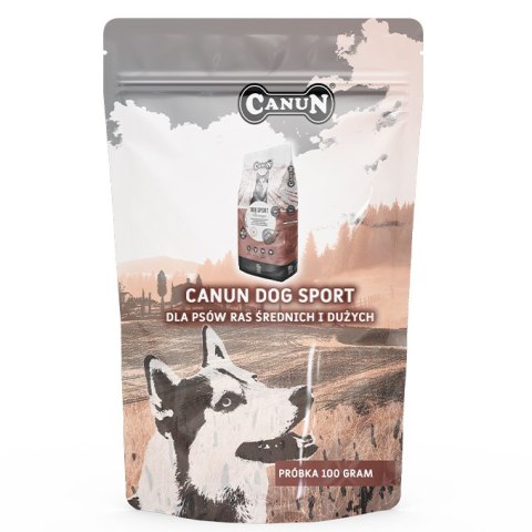 PRÓBKA Canun Dog Sport 40% mięsa 150g PRÓBKA Canun Dog Sport 40% mięsa 150g