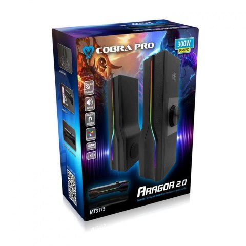SOUNDBAR GŁOŚNIK 8W USB BT5.0 PC/TV/JACK/USB MT3175 MEDIA-TECH SOUNDBAR GŁOŚNIK 8W USB BT5.0 PC/TV/JACK/USB MT3175 MEDIA-TECH