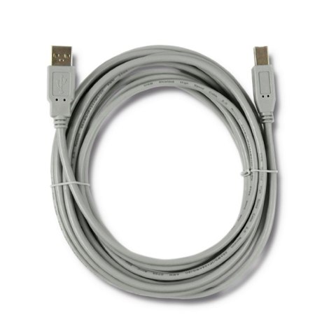 Qoltec Kabel USB 2.0 A męski | B męski | 5m Qoltec Kabel USB 2.0 A męski | B męski | 5m